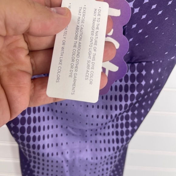 BRAND NEW Yitty Fabletics Headliner Shaping Catsuit Purple Galaxy - Picture 6 of 12